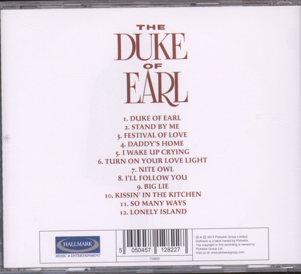 Gene Chandler - Duke Of Earl - Cd