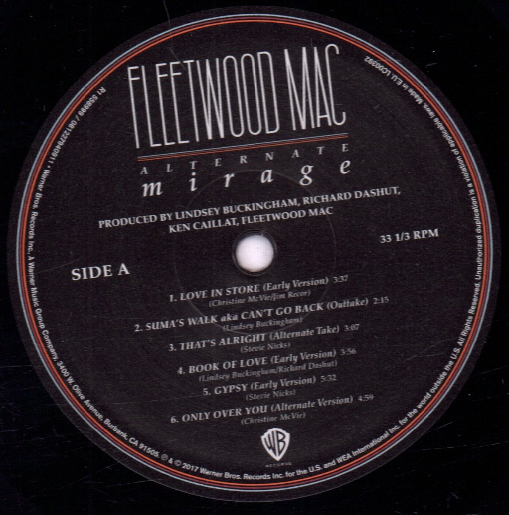 Fleetwood Mac - Alternate Mirage - Lp