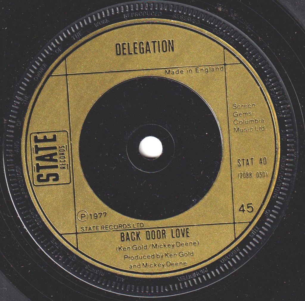 Delegation - Where Is The Love - 7 Inch