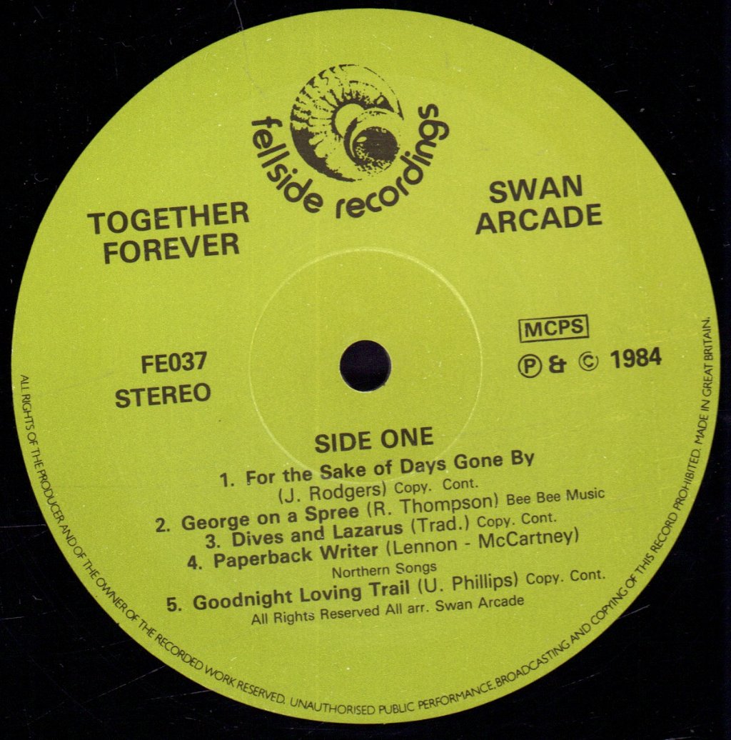 Swan Arcade - Together Again - Lp