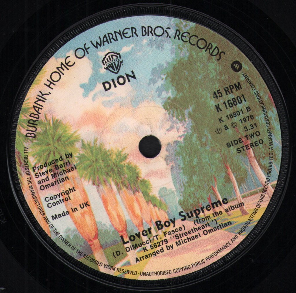 Dion - You Showed Me What Love Is - 7 Inch