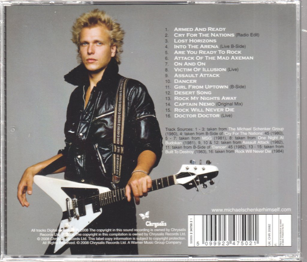 Michael Schenker Group - Best Of 1980-1984 - Cd