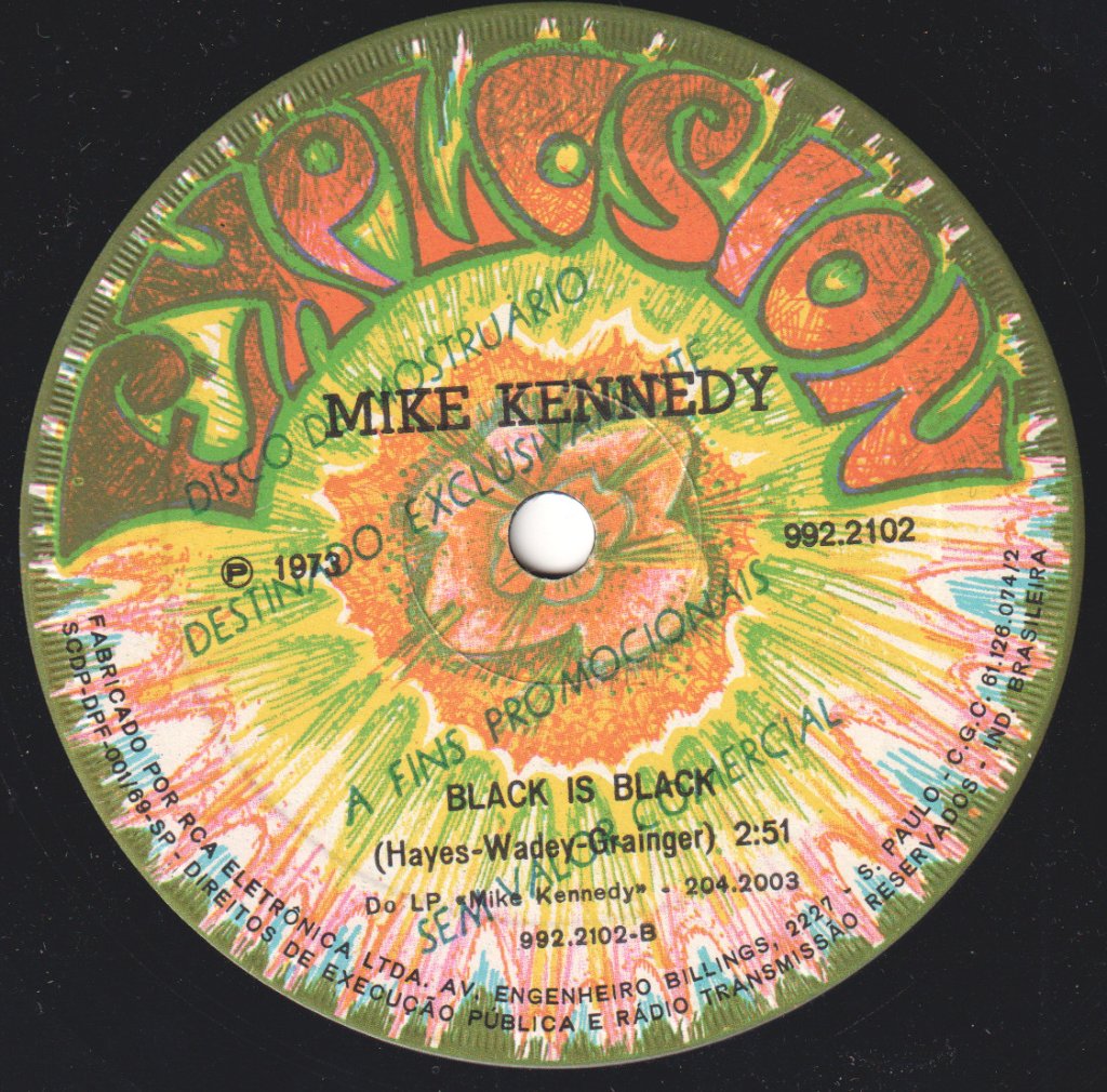 Mike Kennedy - Black Is Black - 7 Inch