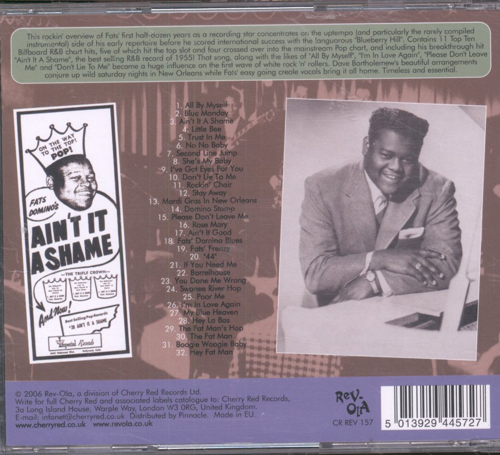 Fats Domino - Fat Man's Frenzy - Cd
