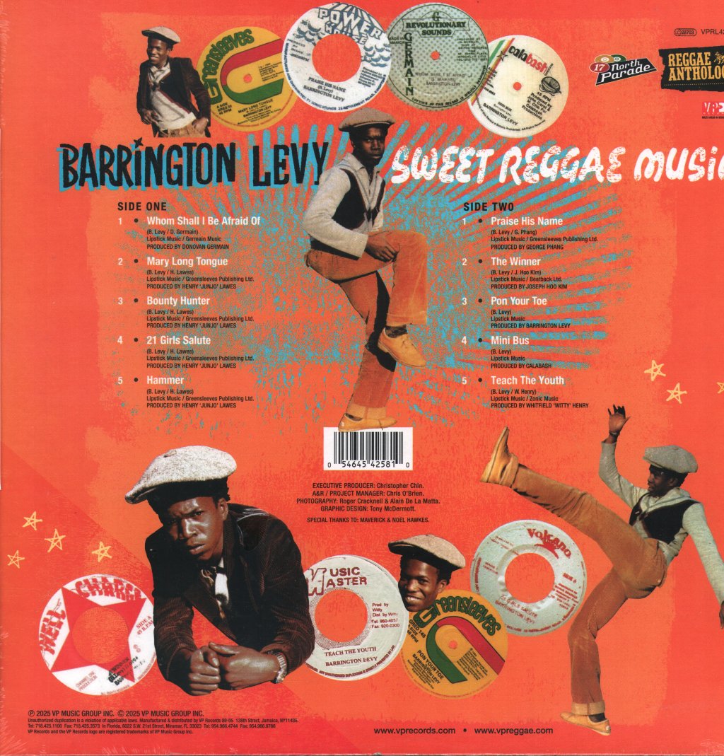 Barrington Levy - Sweet Reggae Music 2.0 - Lp