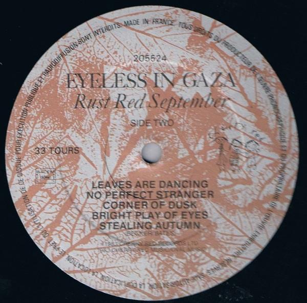 Eyeless In Gaza - Rust Red September - Lp
