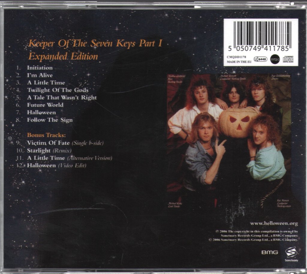 Helloween - Keeper Of The Seven Keys Part I - Cd