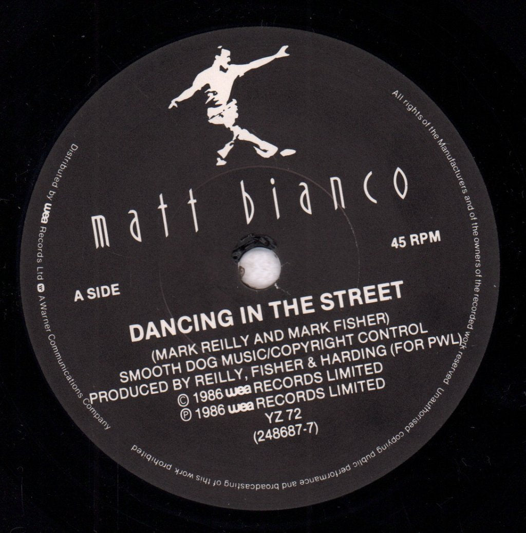 Matt Bianco - Dancing In The Street - 7 Inch