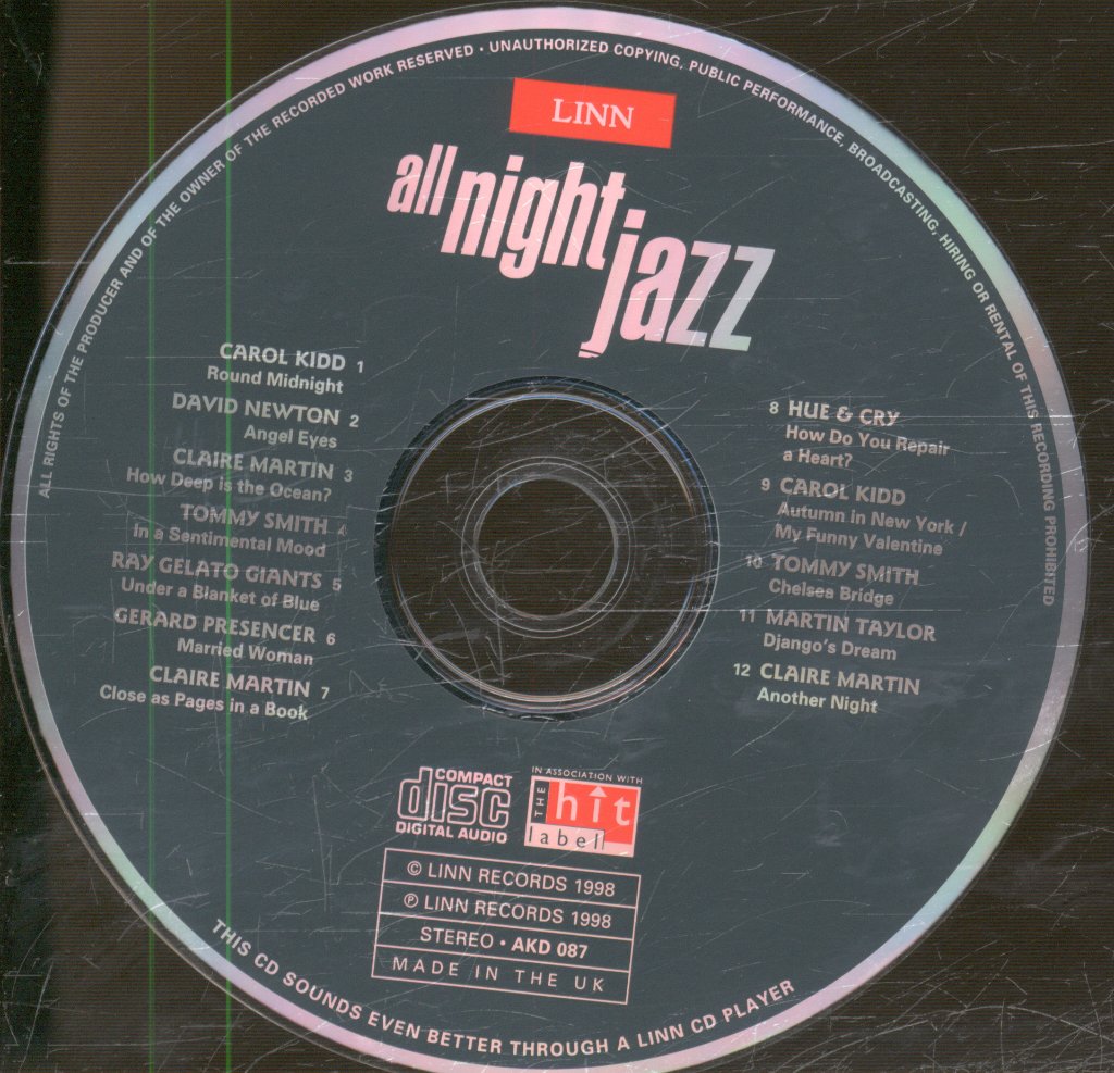 Various Artists - All Night Jazz - Cd