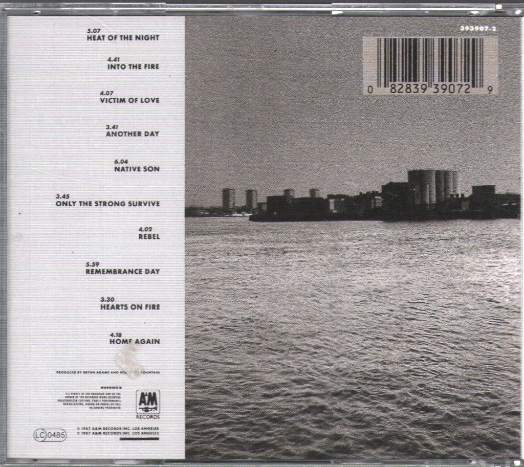 Bryan Adams - Into The Fire - Cd