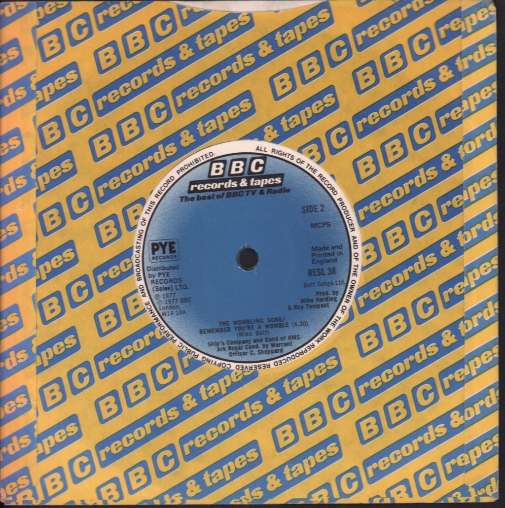 Ship's Company And Band Of Hms Ark Royal - Sailing - 7 Inch