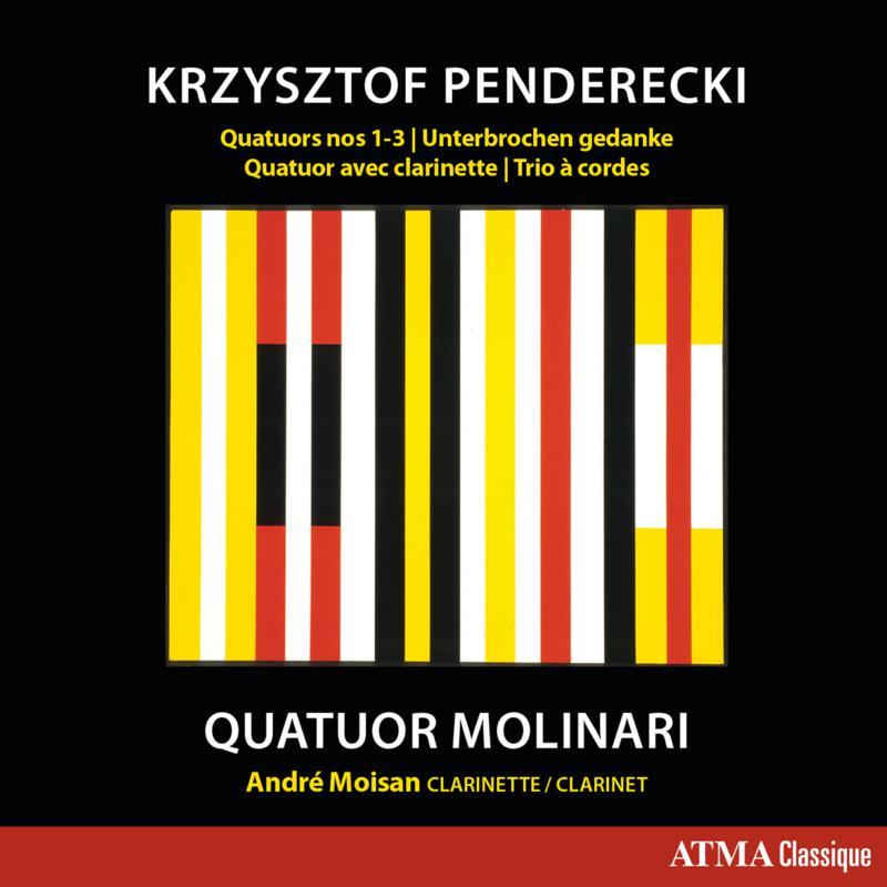 Krzysztof Penderecki - Krzysztof Penderecki: Quatuors Nos 1-3/Unterbrochen Gedanke/... - Cd