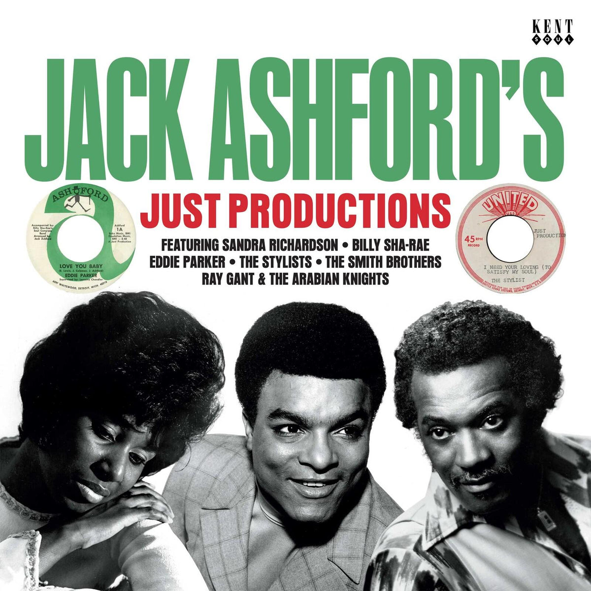 Various Artists - Jack Ashford's Just Productions - Lp
