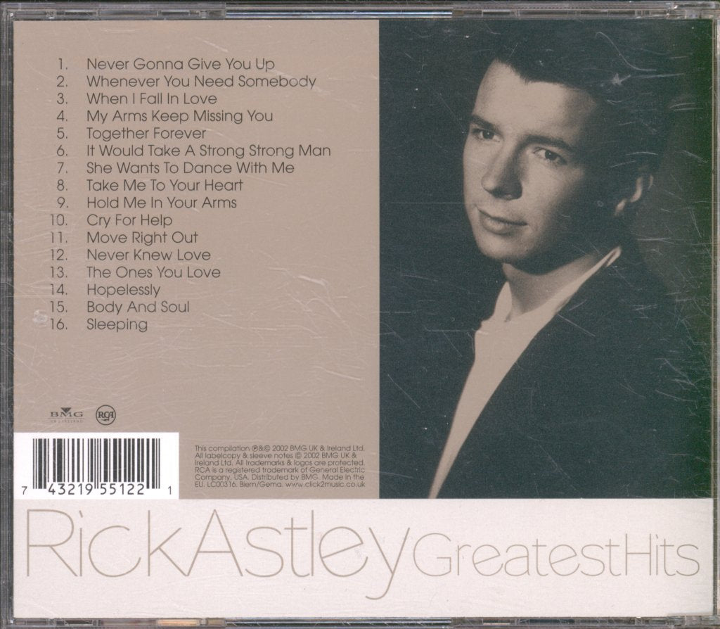 Rick Astley - Greatest Hits - Cd