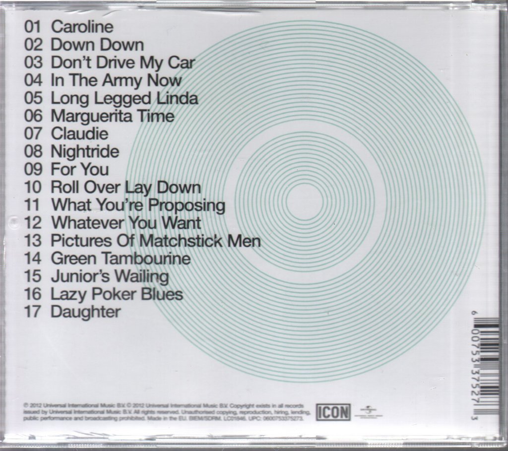 Status Quo - Icon - Cd