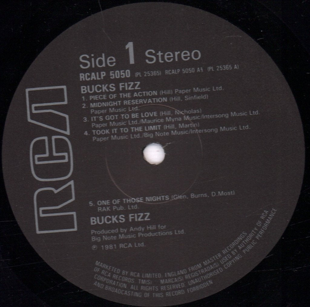Bucks Fizz - Bucks Fizz - Lp