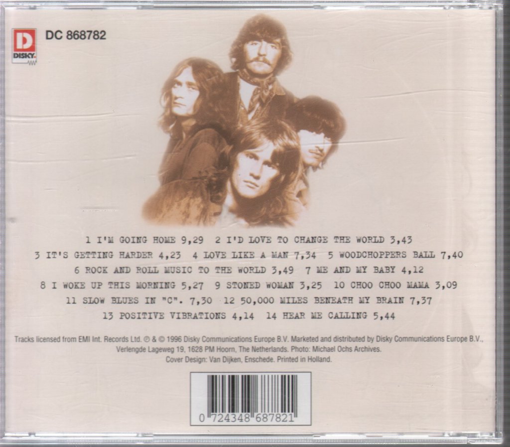 Ten Years After - I'm Going Home - Cd