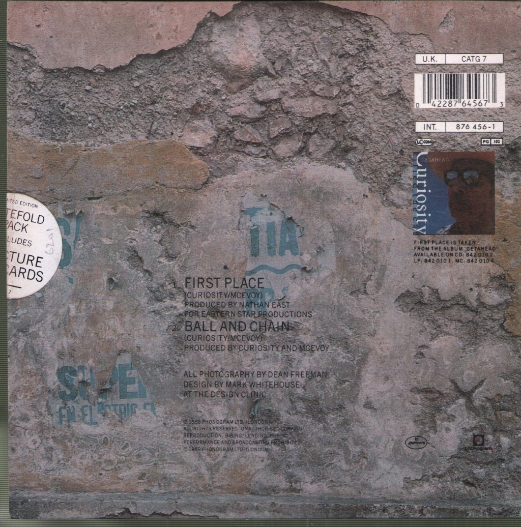 Curiosity Killed The Cat - First Place - 7 Inch