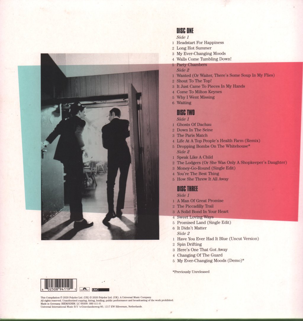 Style Council - Long Hot Summers / The Story Of The Style Council - Triple Lp