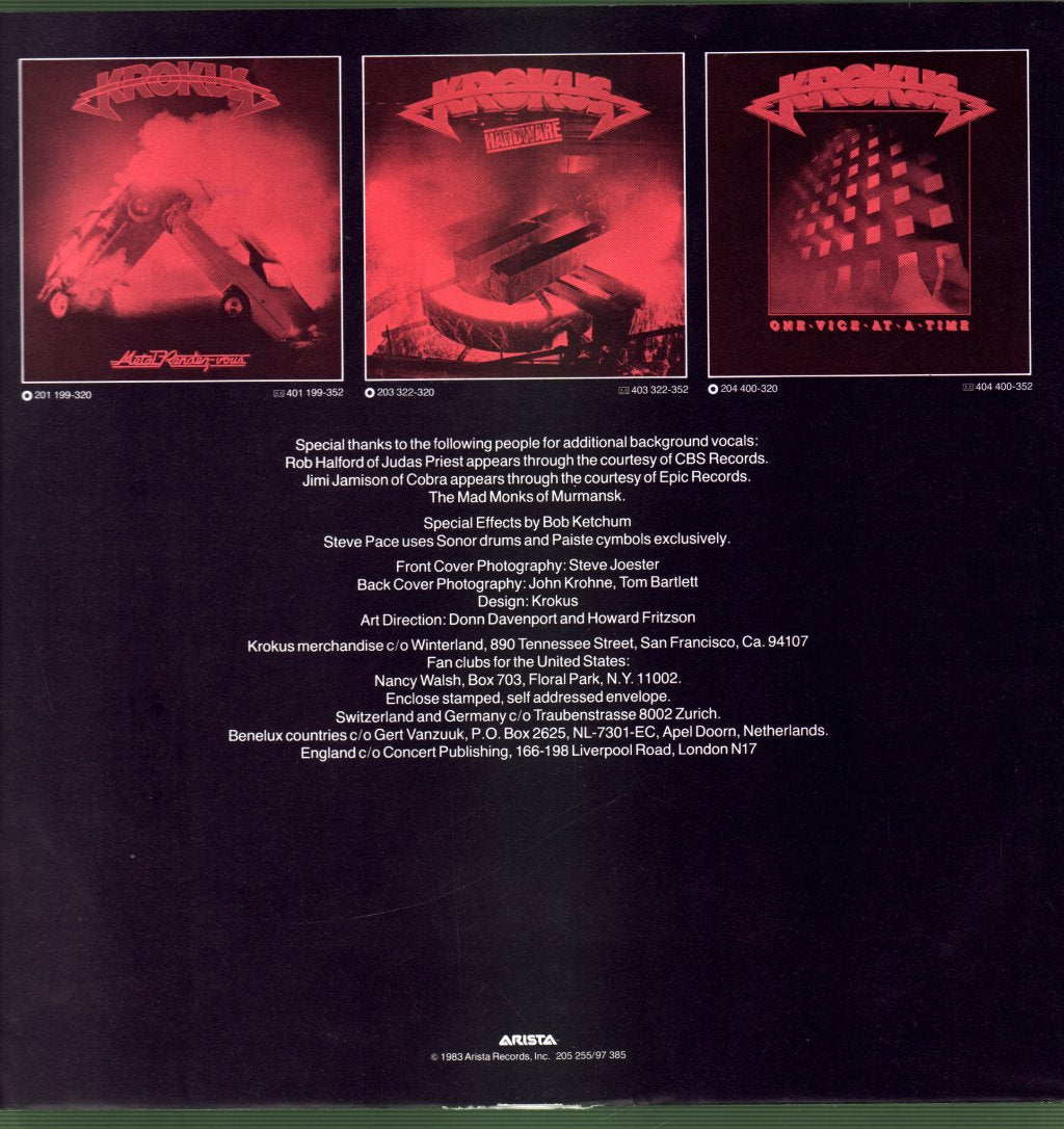 Krokus - Headhunter - Lp