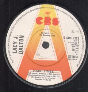 Lacy J. Dalton - Hard Times - 7 Inch