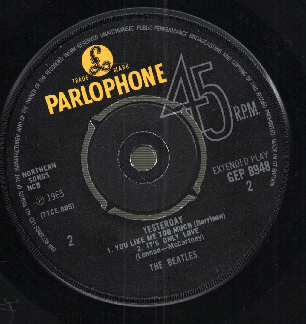 Beatles - Yesterday - 7 Inch