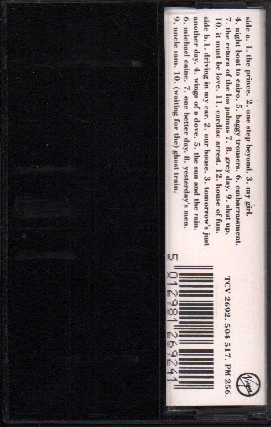 Madness - Divine Madness - Cassette