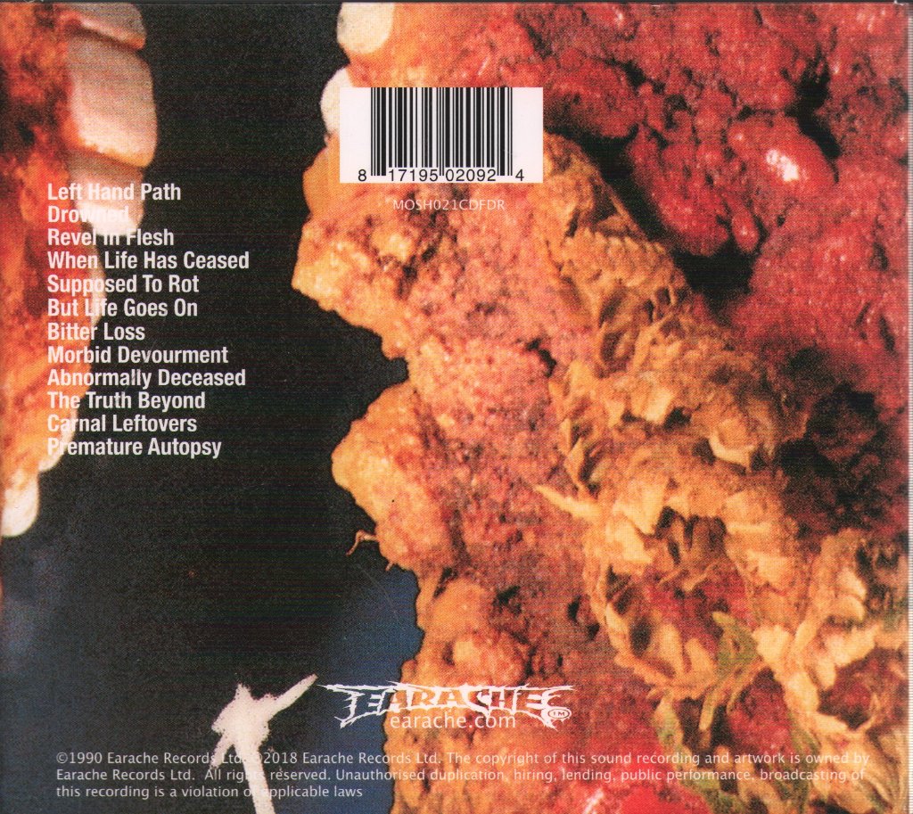 Entombed - Left Hand Path - Cd