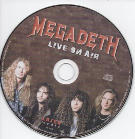 Megadeth - Live On Air - Cd
