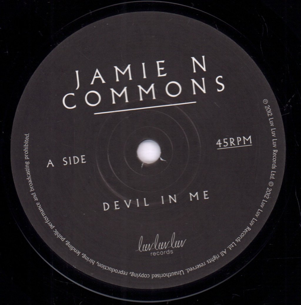 Jamie N Commons - Devil In Me - 7 Inch