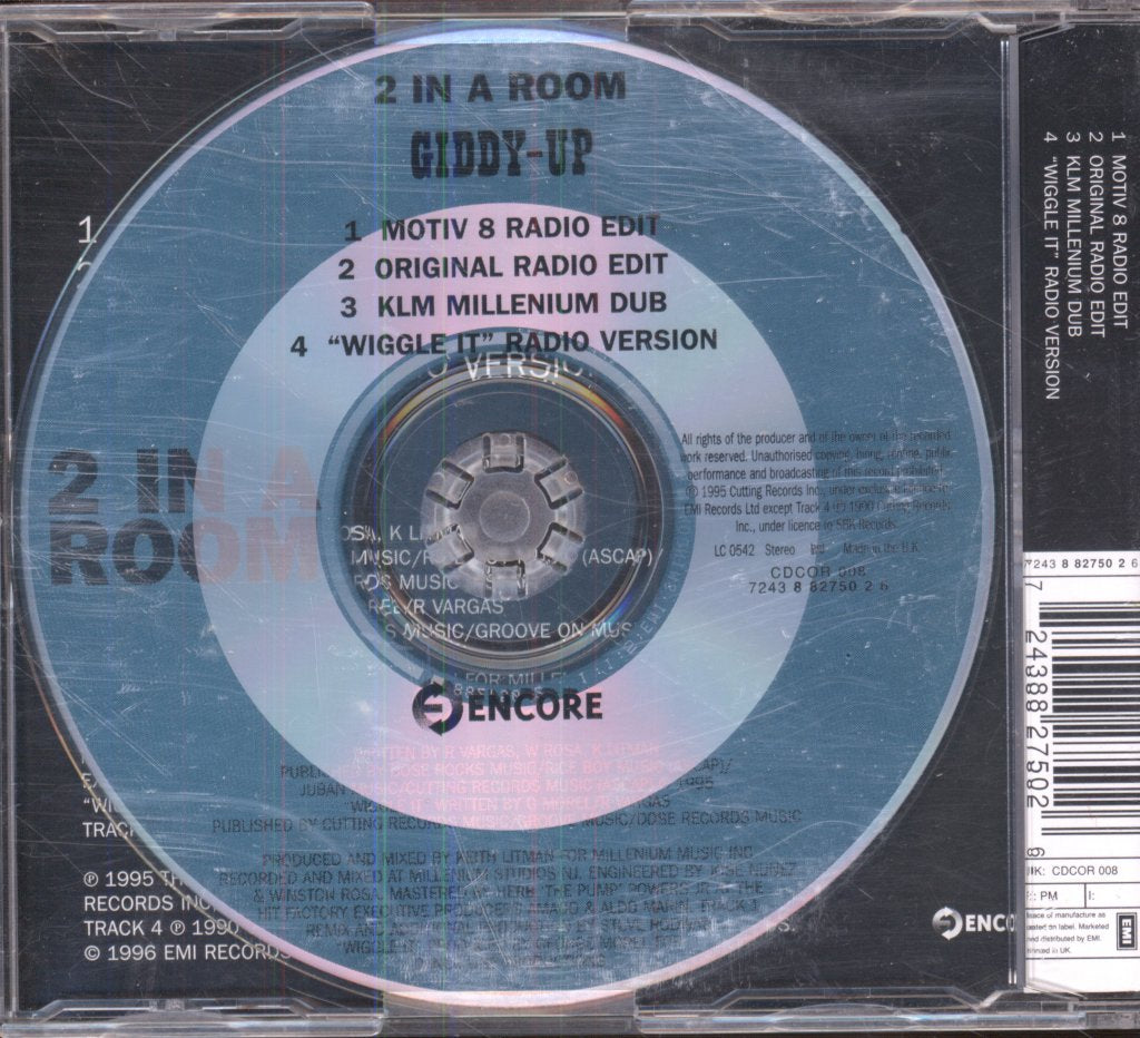 2 In A Room - Giddy-Up - Cd