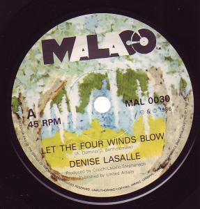 Denise Lasalle - Let The Four Winds Blow - 7 Inch