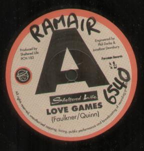 Sheltered Life - Love Games - 7 Inch