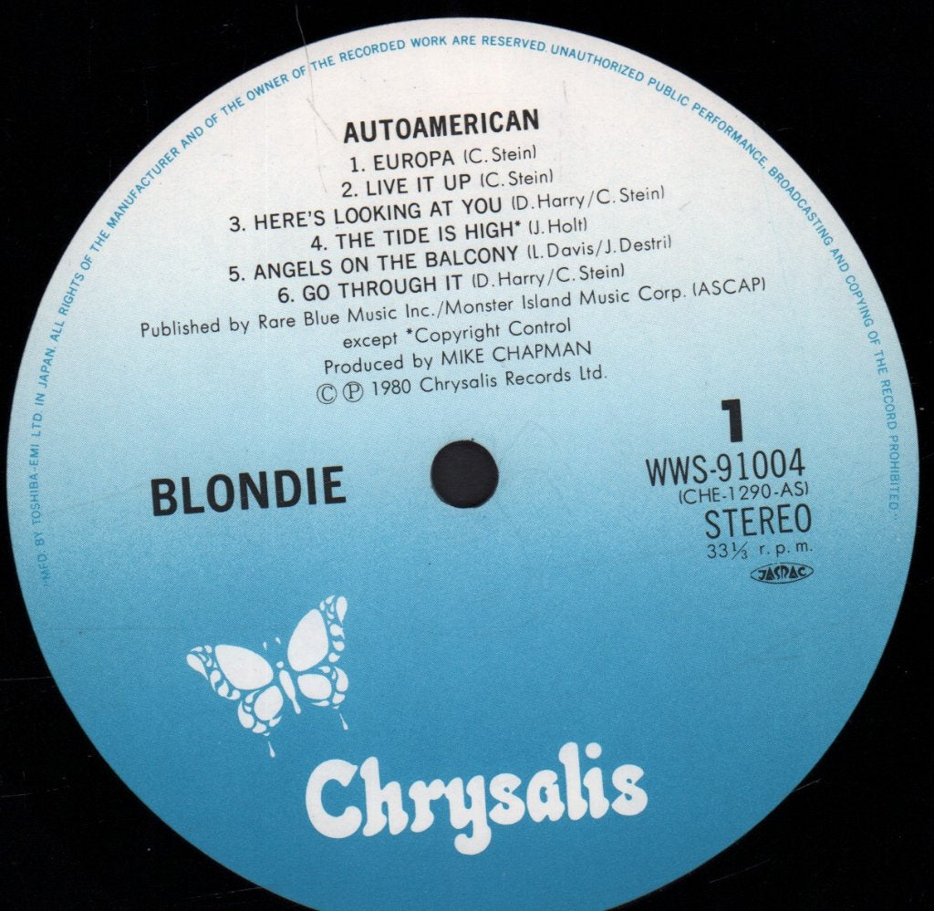 Blondie - AutoAmerican - Lp