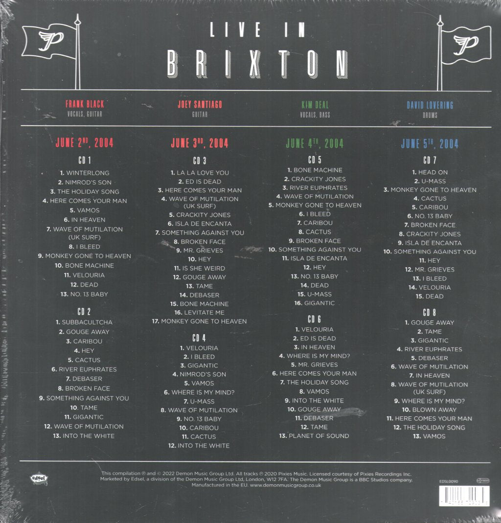 Pixies - Live In Brixton - Cd Set