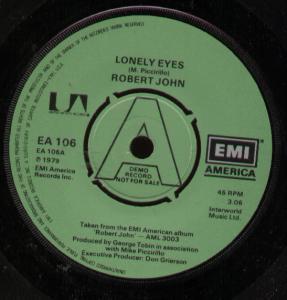 Robert John - Lonely Eyes - 7 Inch