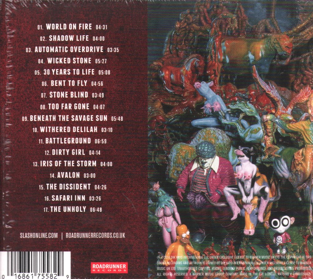 Slash Featuring Myles Kennedy - World On Fire - Cd