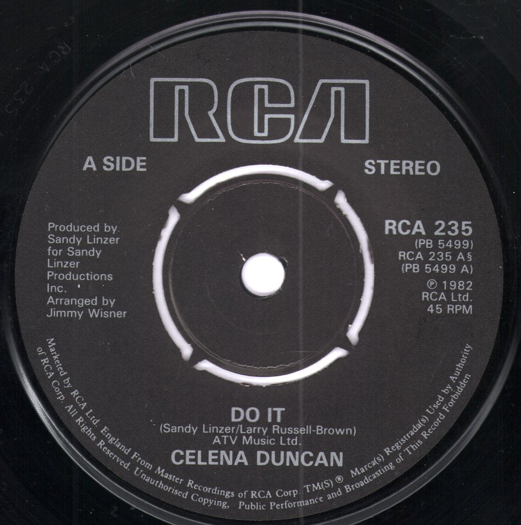 Celena Duncan - Do It - 7 Inch