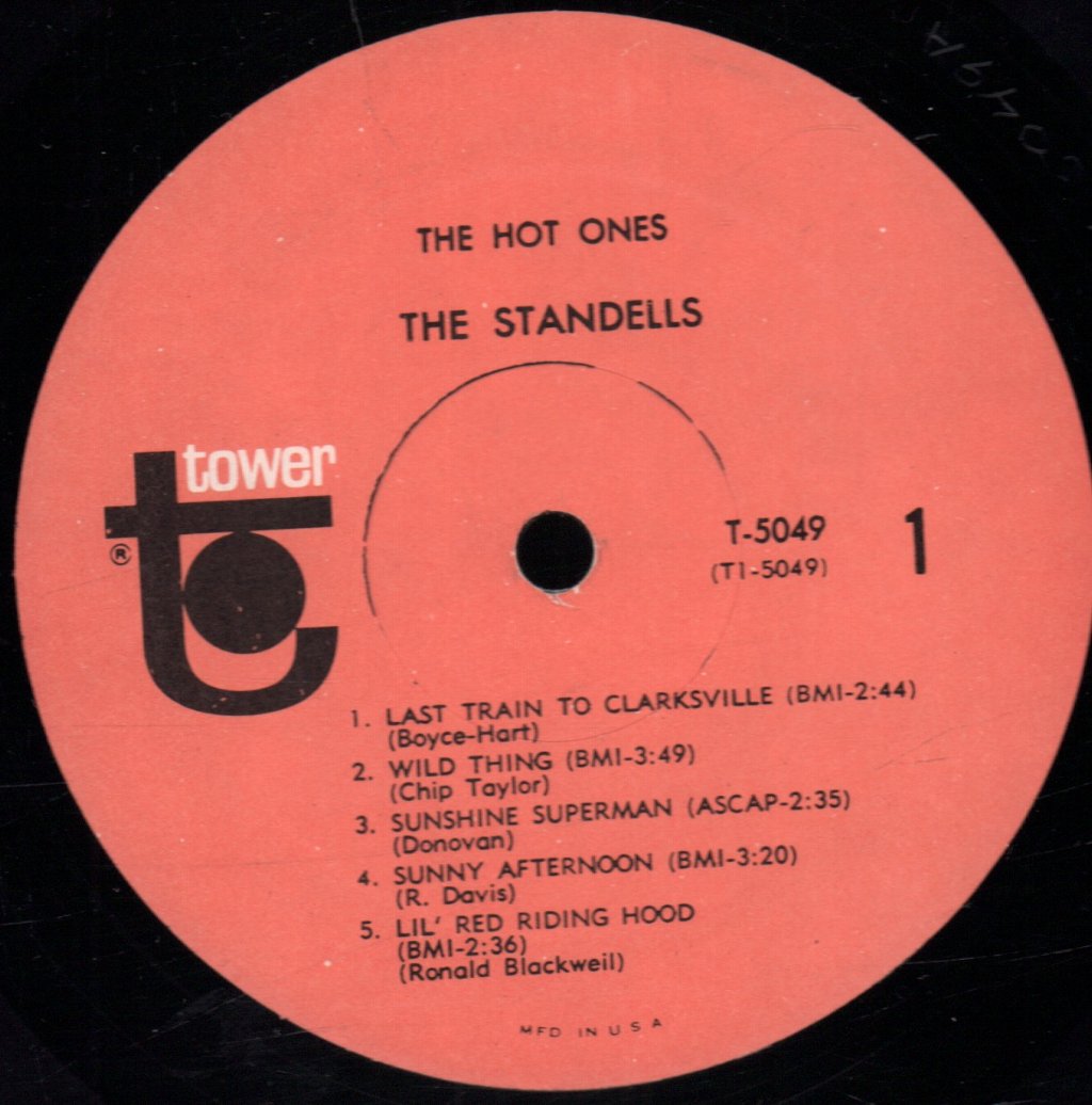 Standells - Hot Ones - Lp