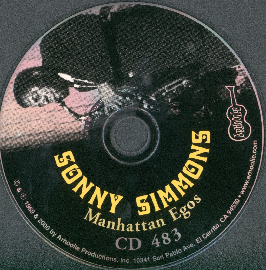 Sonny Simmons - Manhattan Egos - Cd