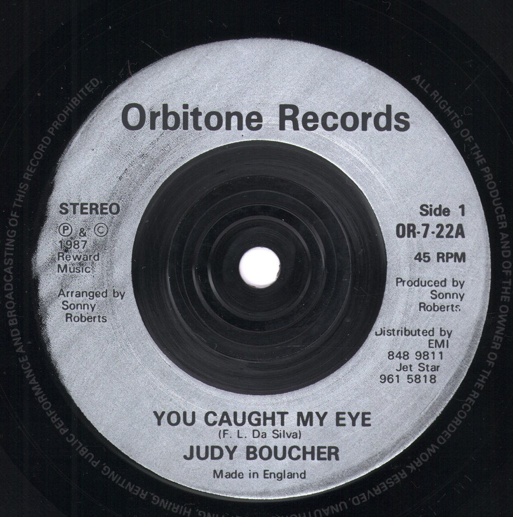 Judy Boucher - You Caught My Eye - 7 Inch