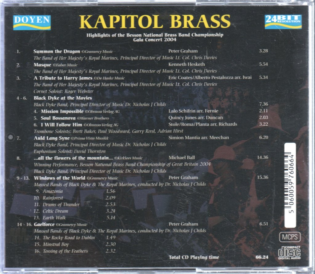 Various Artists - Kapitol Brass - Cd