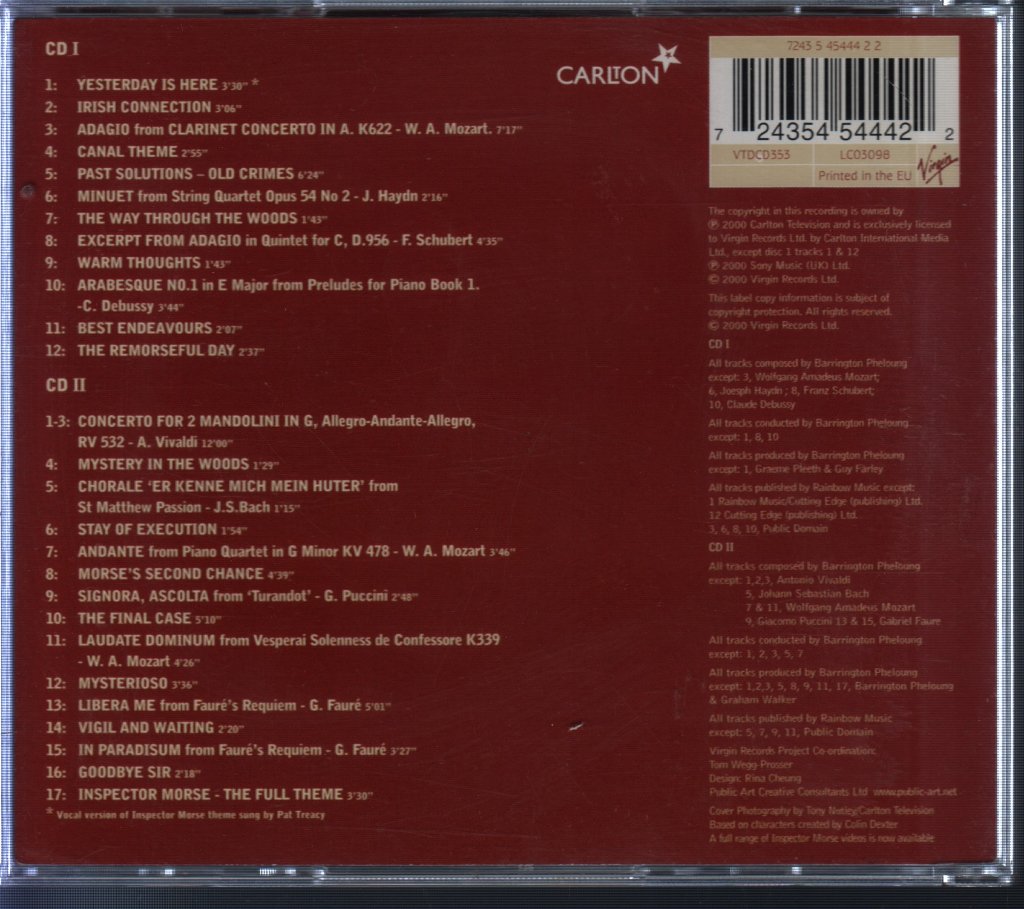 Inspector Morse - Magic Of - Cd