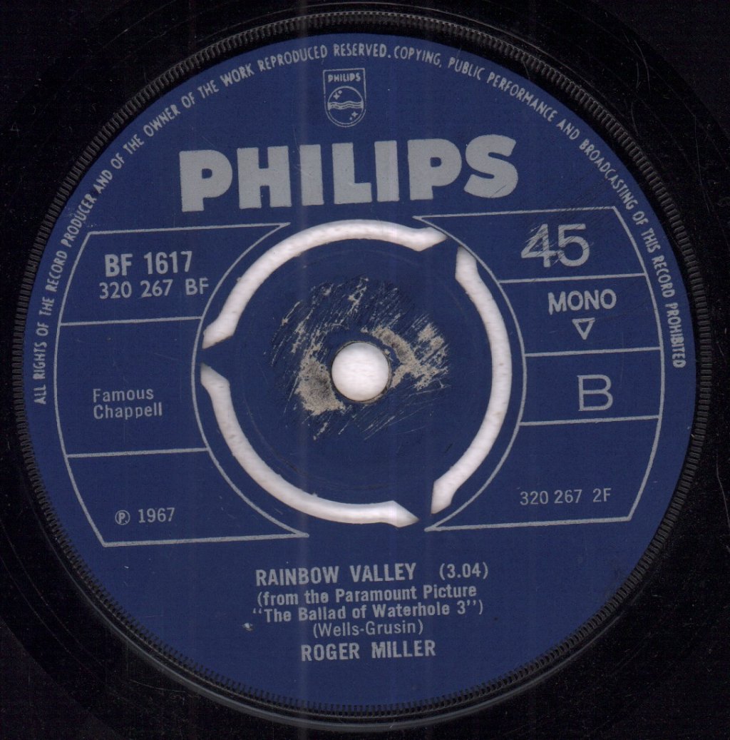 Roger Miller - Ballad Of Waterhole 3 - 7 Inch