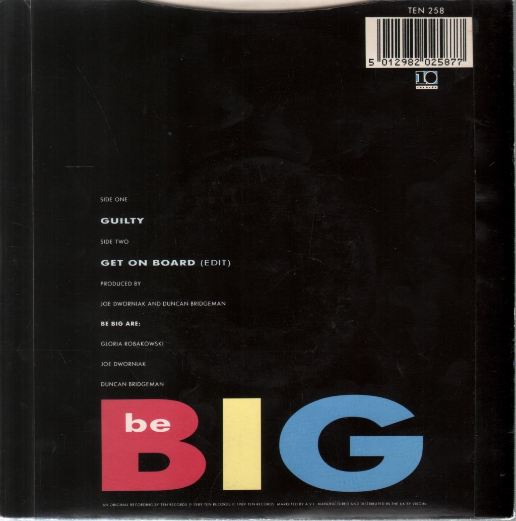 Be Big - Guilty - 7 Inch