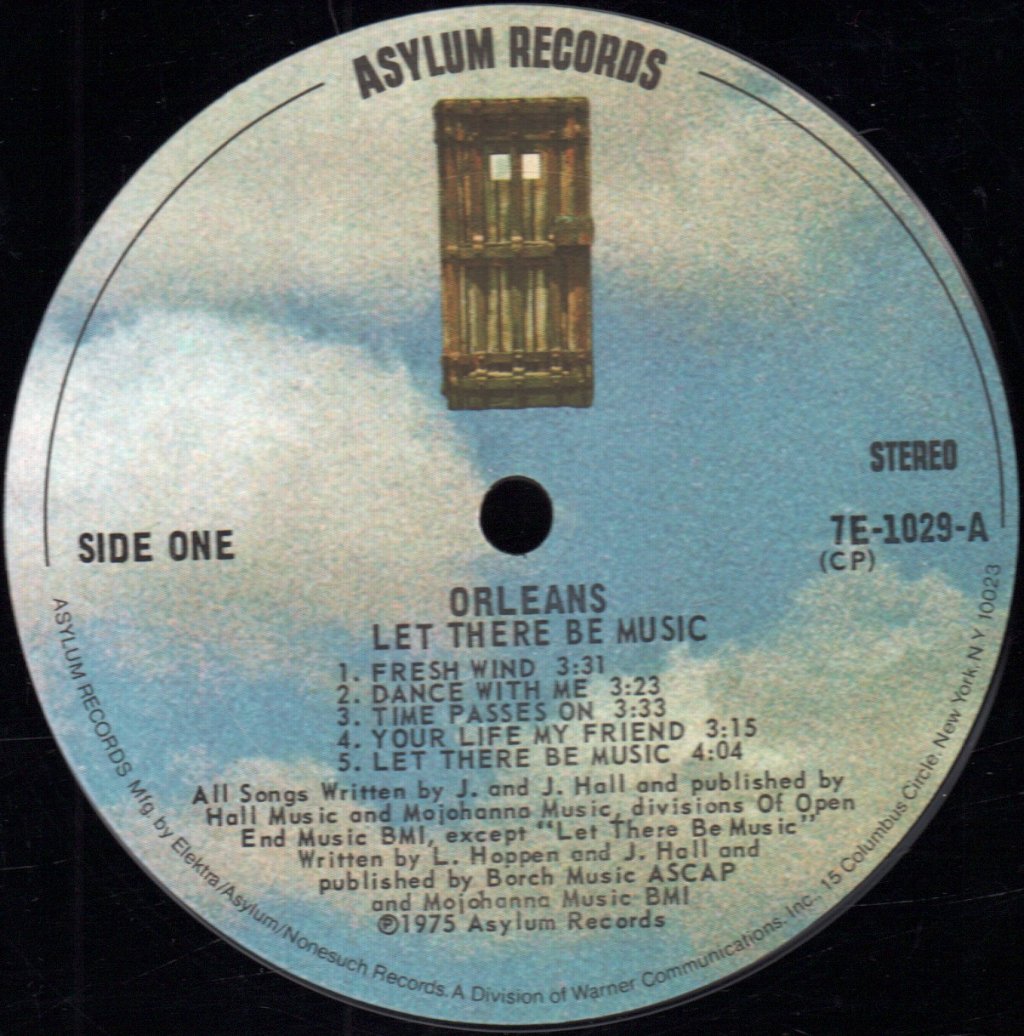 Orleans - Let There Be Music - Lp