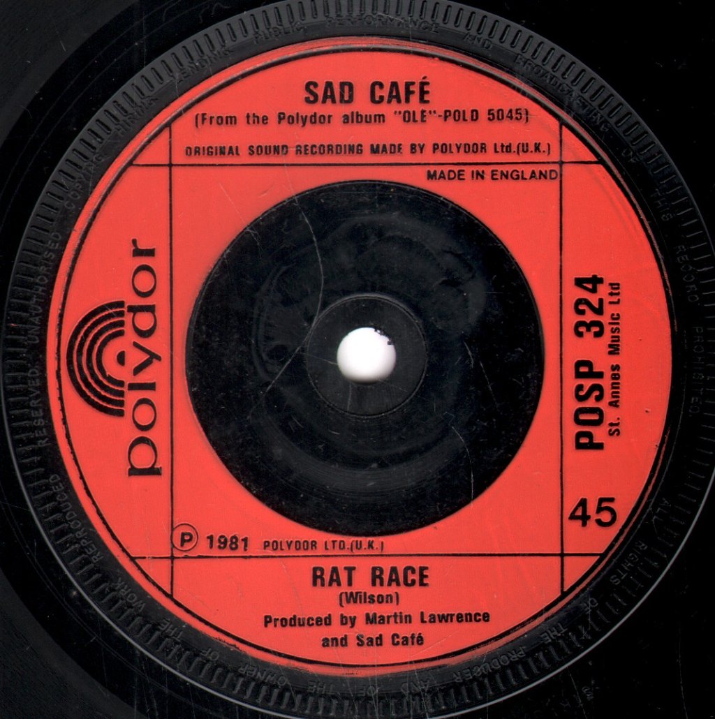 Sad Cafe - Misunderstanding - 7 Inch