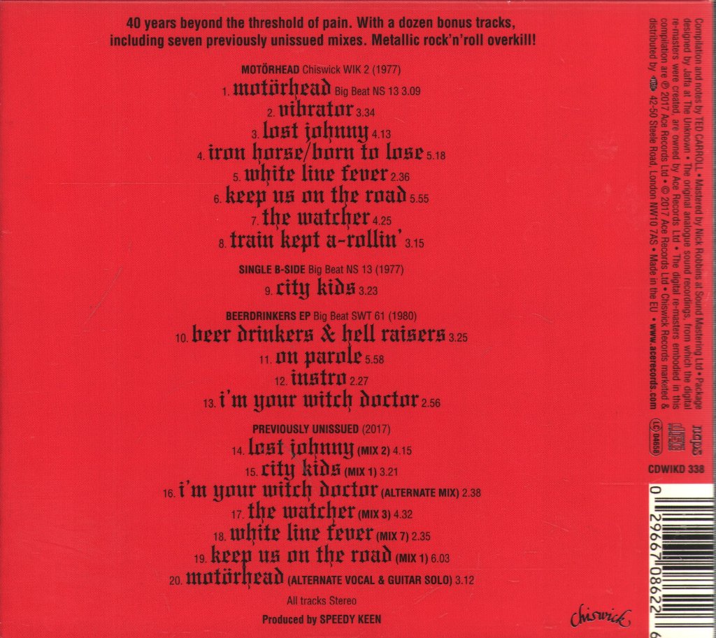 Motorhead - Motörhead - Cd