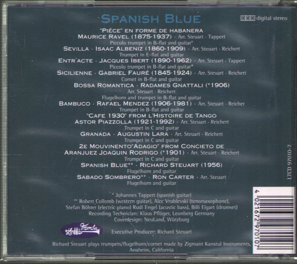 Richard Steuart - Spanish Blue - Cd