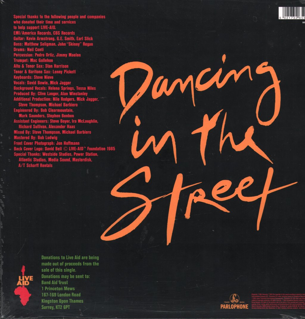 David Bowie And Mick Jagger - Dancing in the Street (40th Anniversary) - 12 Inch